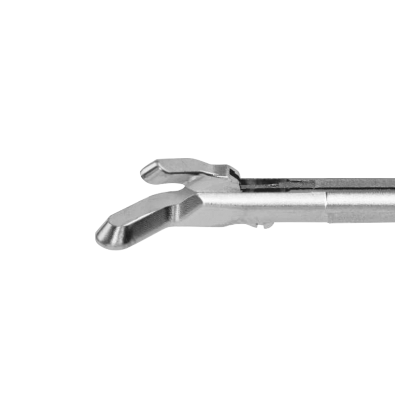 Набор артроскопических инструментов: синие щипцы, узкий кончик, изогнутый влево